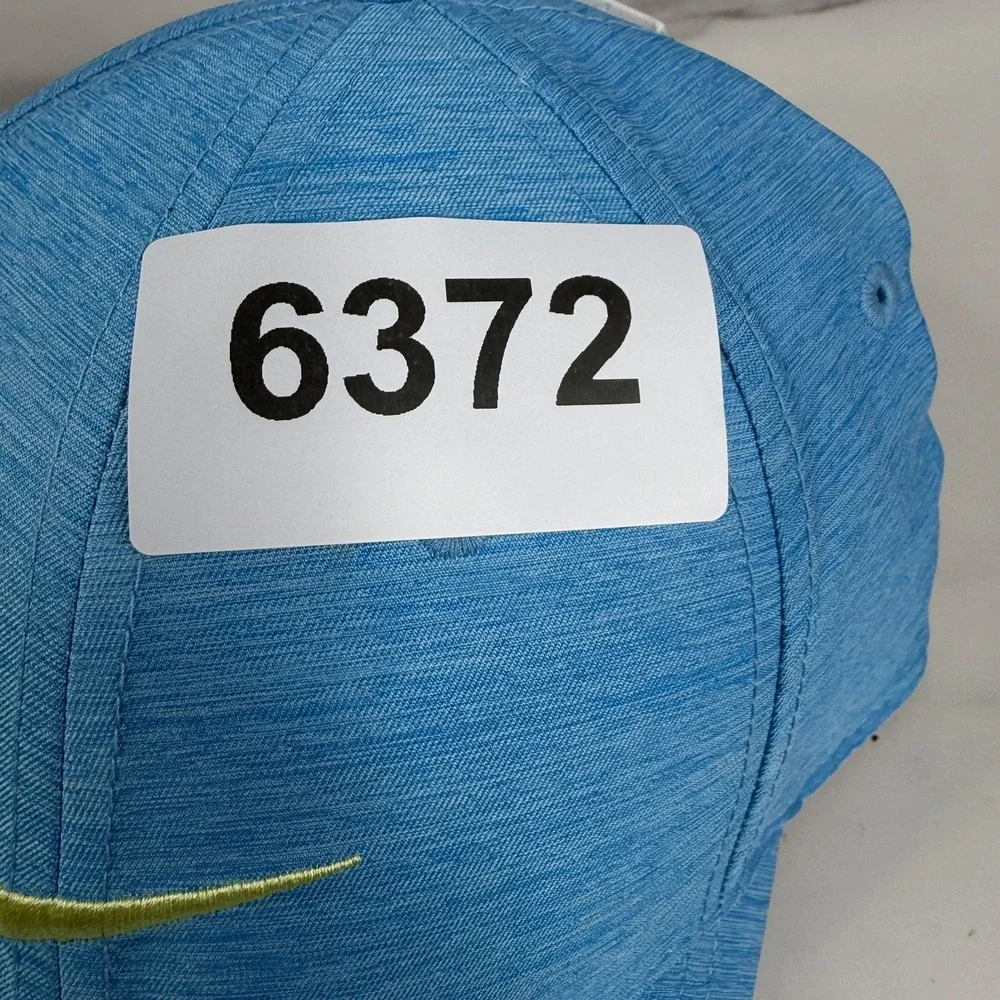Nike Hat Cap Strap Back Mens S/M Blue Dri-FIT Club Cap Training Unisex‎